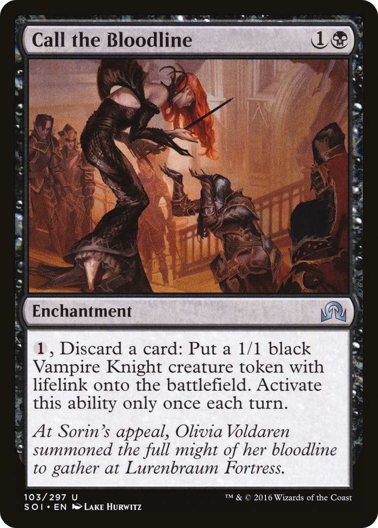 Call the Bloodline [Shadows over Innistrad] Foil