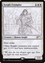 Knight Exemplar (707) [Secret Lair Drop Series] | Silver Goblin