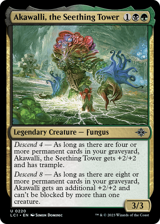 Akawalli, the Seething Tower [The Lost Caverns of Ixalan] Foil