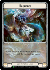 Eloquence [FAB154] (Promo)  Cold Foil | Silver Goblin