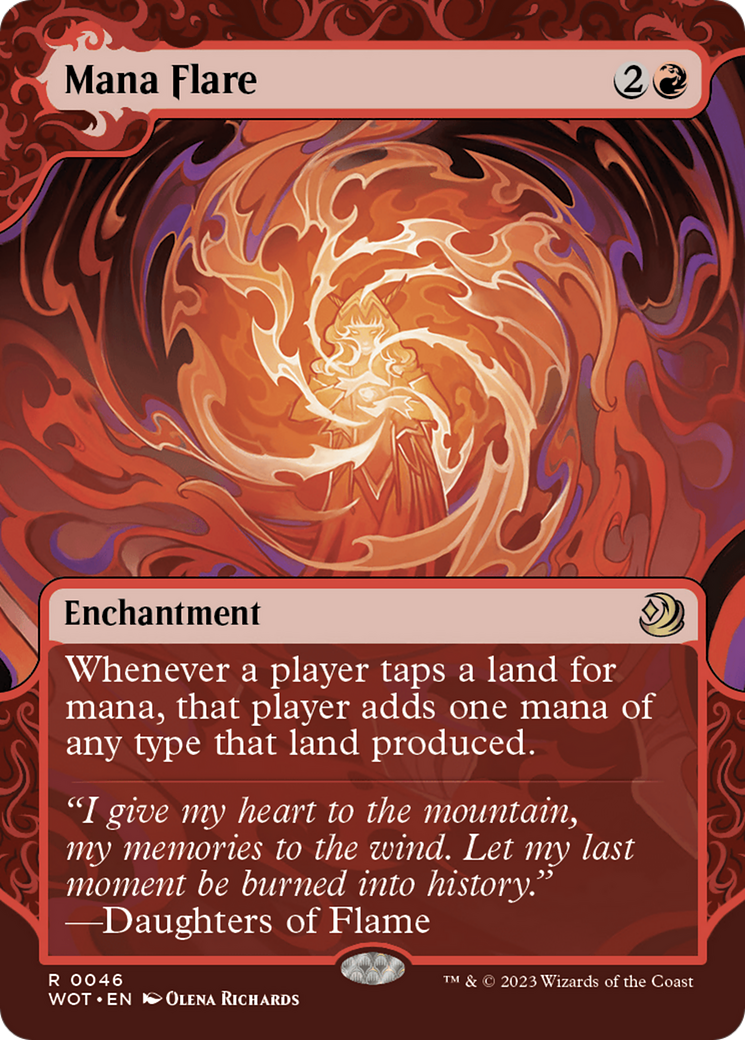 Mana Flare (Showcase) (046) Foil - Wilds of Eldraine: Enchanting Tales
