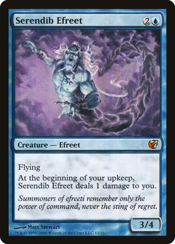 Serendib Efreet (011) Foil - From the Vault: Exiled