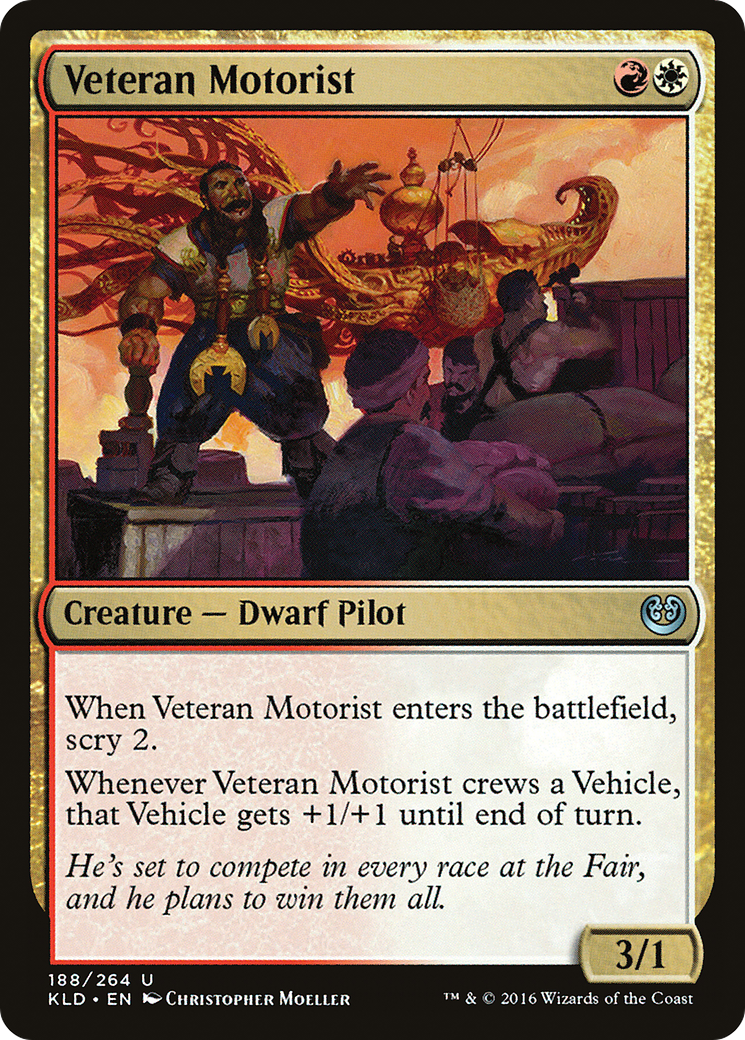 Veteran Motorist [Kaladesh] Foil
