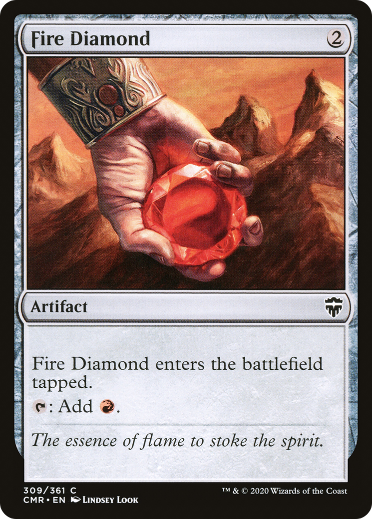 Fire Diamond (309) Foil - Commander Legends