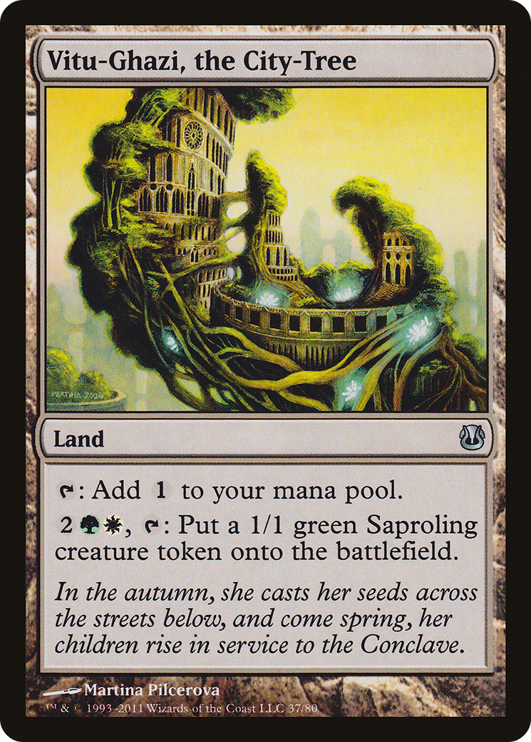 Vitu-Ghazi, the City-Tree (037) - Duel Decks: Ajani vs. Nicol Bolas