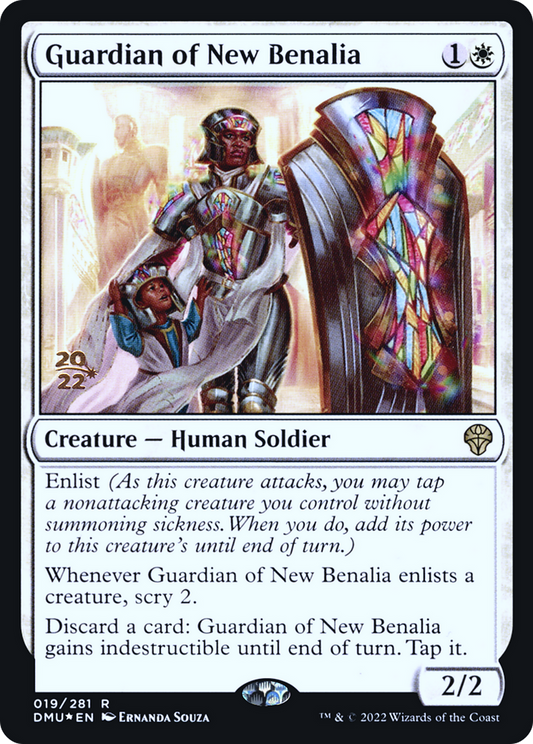 Guardian of New Benalia [Dominaria United Prerelease Promos]