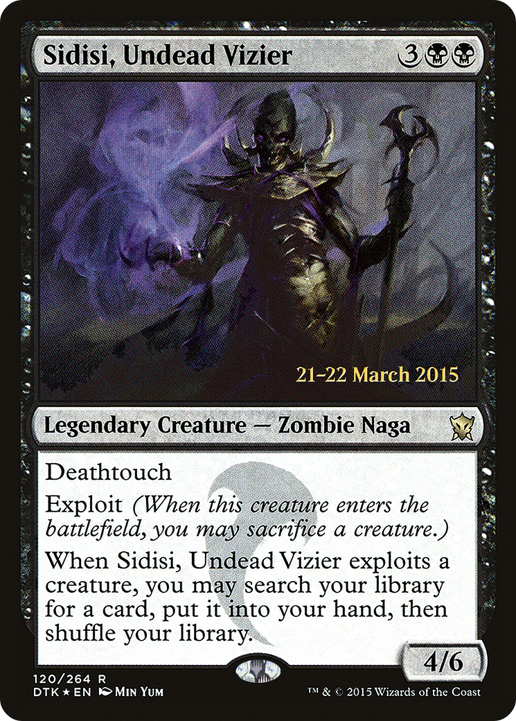 Sidisi, Undead Vizier (120) Foil - Dragons of Tarkir Promos