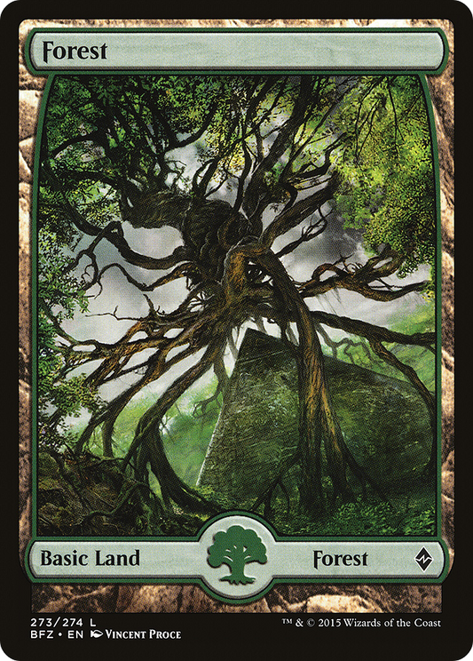 Forest (273) - Battle for Zendikar