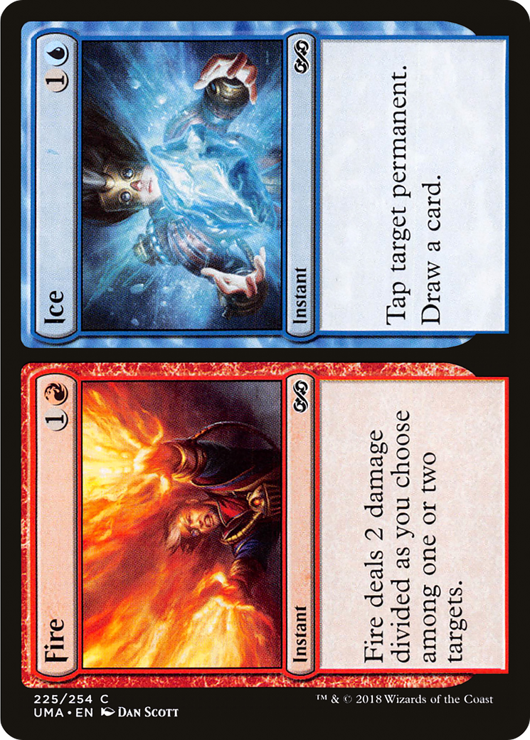 Fire // Ice (225) Foil - Ultimate Masters