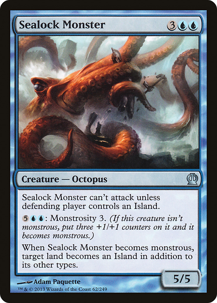 Sealock Monster (062) Foil - Theros