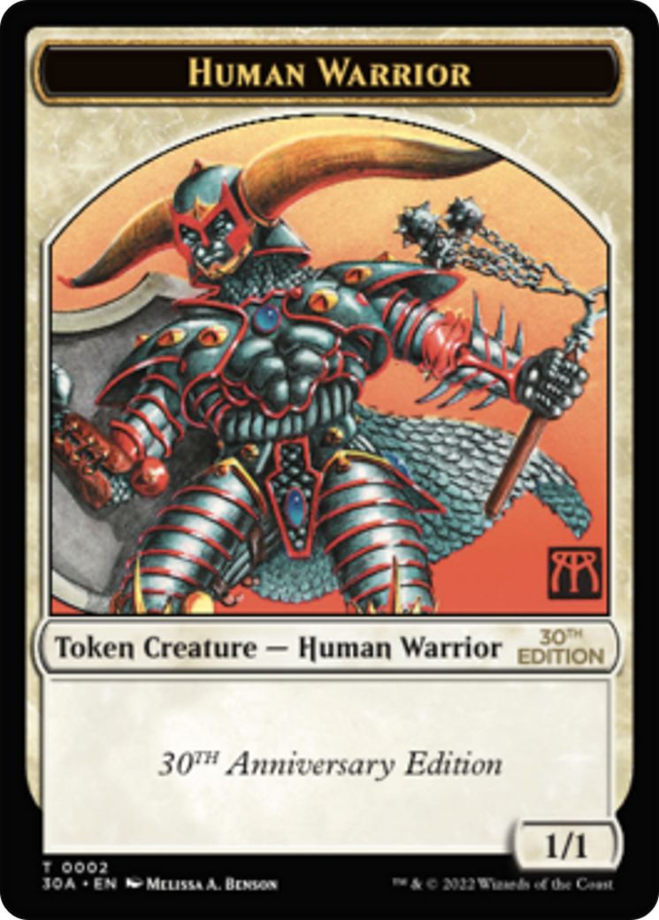 Human Warrior (002) - 30th Anniversary Tokens