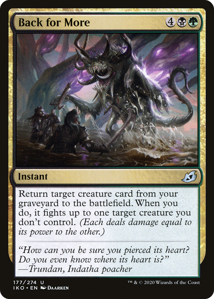 Back for More (177) - Ikoria: Lair of Behemoths
