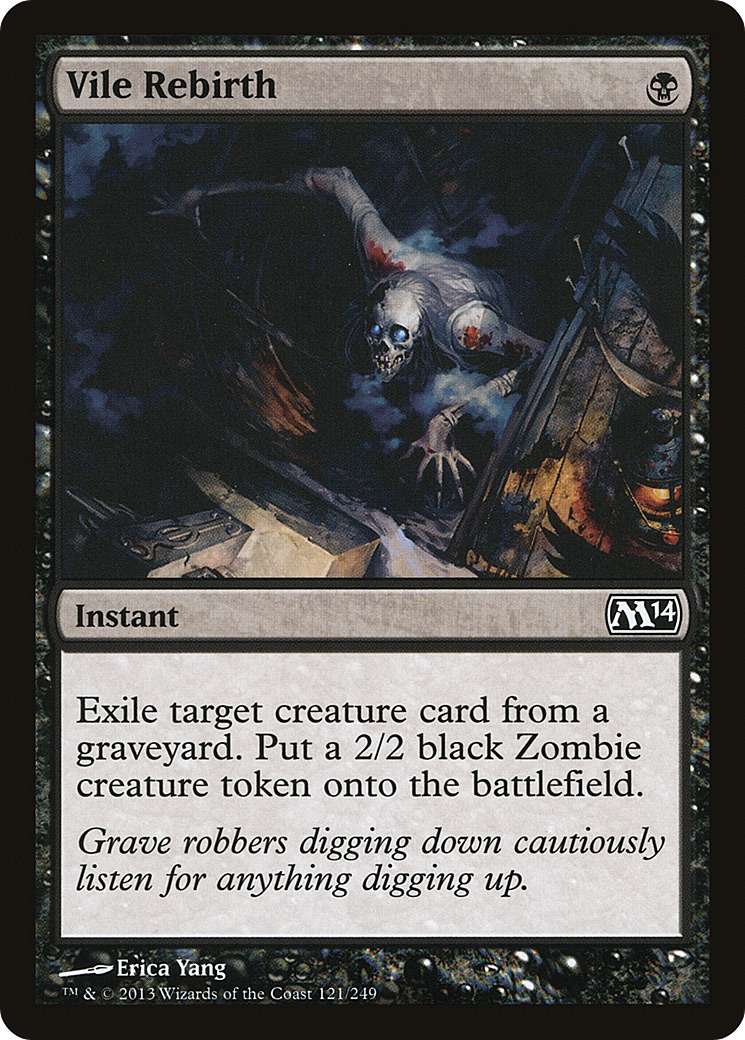 Vile Rebirth (121) Foil - Magic 2014