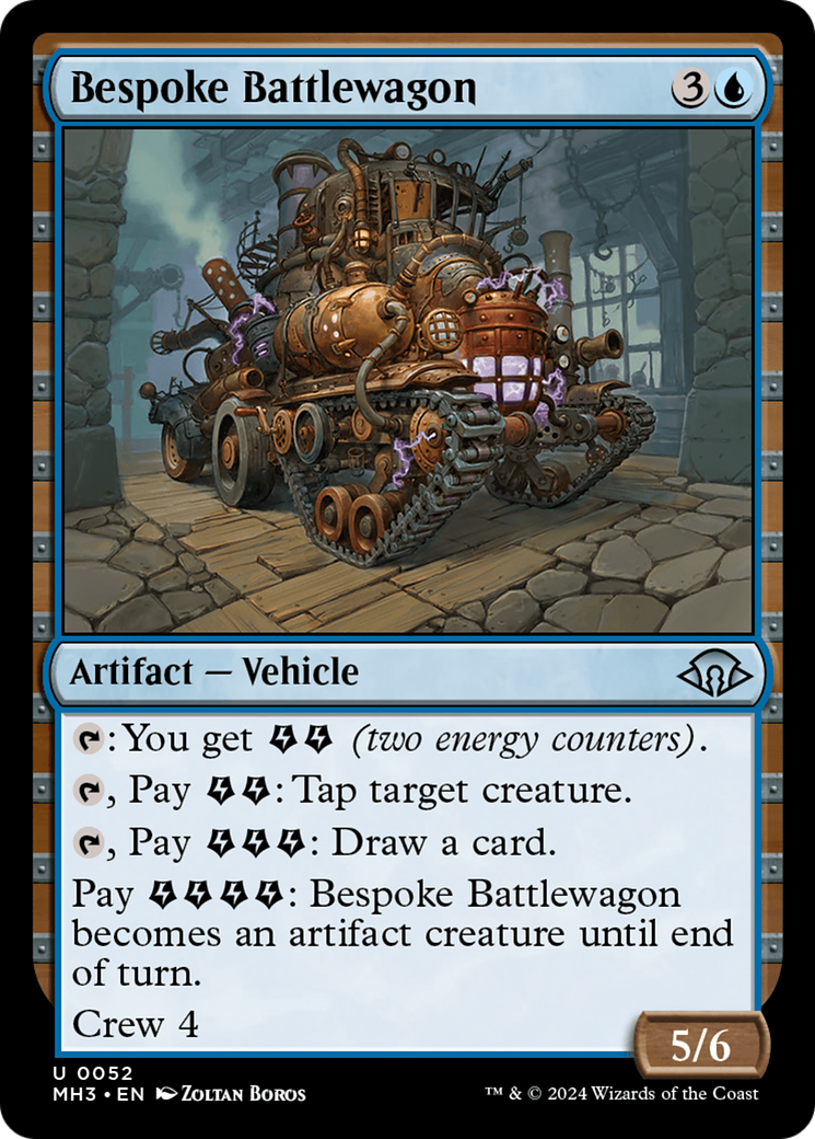 Bespoke Battlewagon (052) Foil - Modern Horizons 3