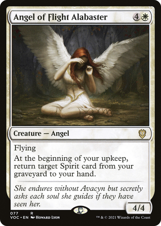 Angel of Flight Alabaster (077) - Crimson Vow Commander