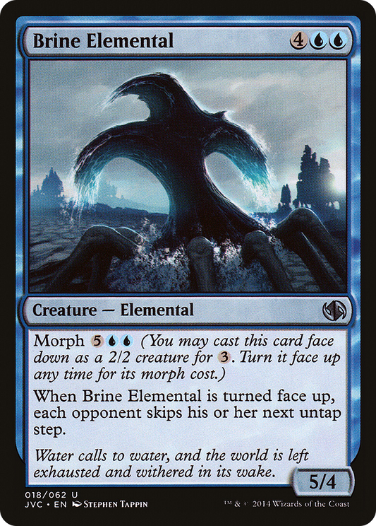 Brine Elemental (018) - Duel Decks Anthology: Jace vs. Chandra