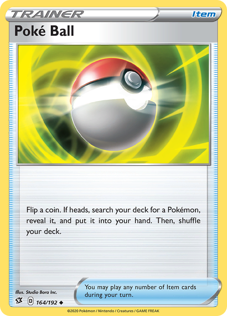 Poke Ball (164/192) [Sword & Shield: Rebel Clash] | Silver Goblin