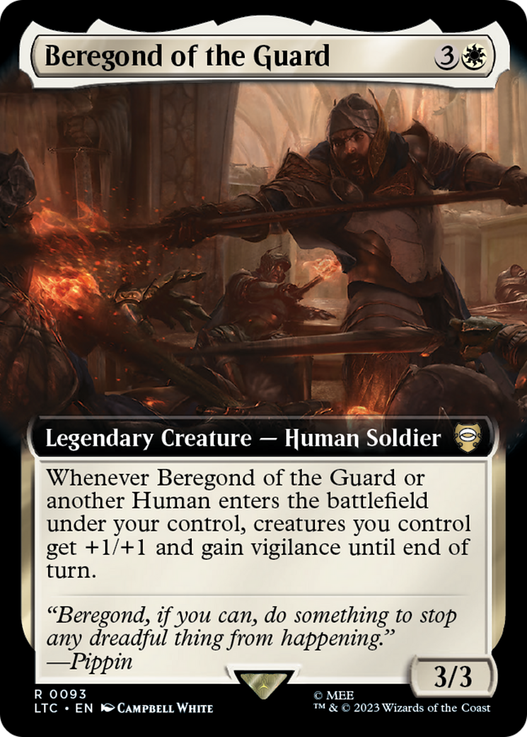 Beregond of the Guard (Extended Art) (093) - Tales of Middle-earth Commander