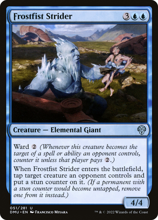 Frostfist Strider [Dominaria United] Foil