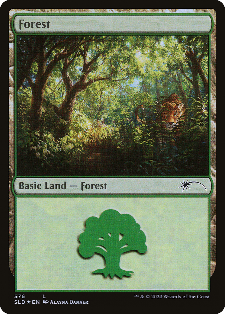 Forest (576) Foil - Secret Lair Drop