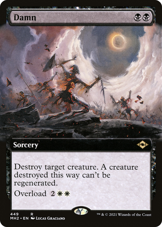 Damn (Extended Art) (449) Foil - Modern Horizons 2