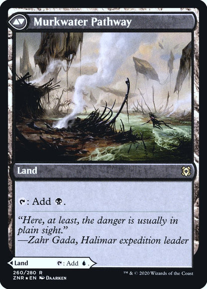 Clearwater Pathway // Murkwater Pathway (260s) Foil - Zendikar Rising Promos