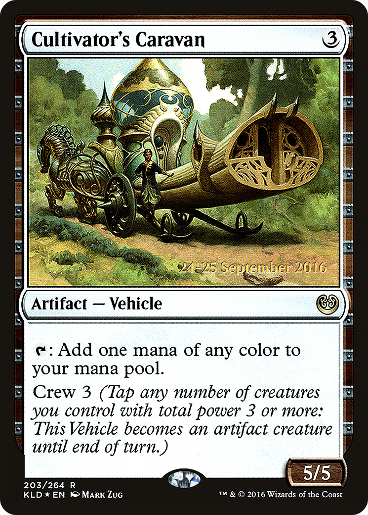 Cultivator's Caravan (203) Foil - Kaladesh Promos
