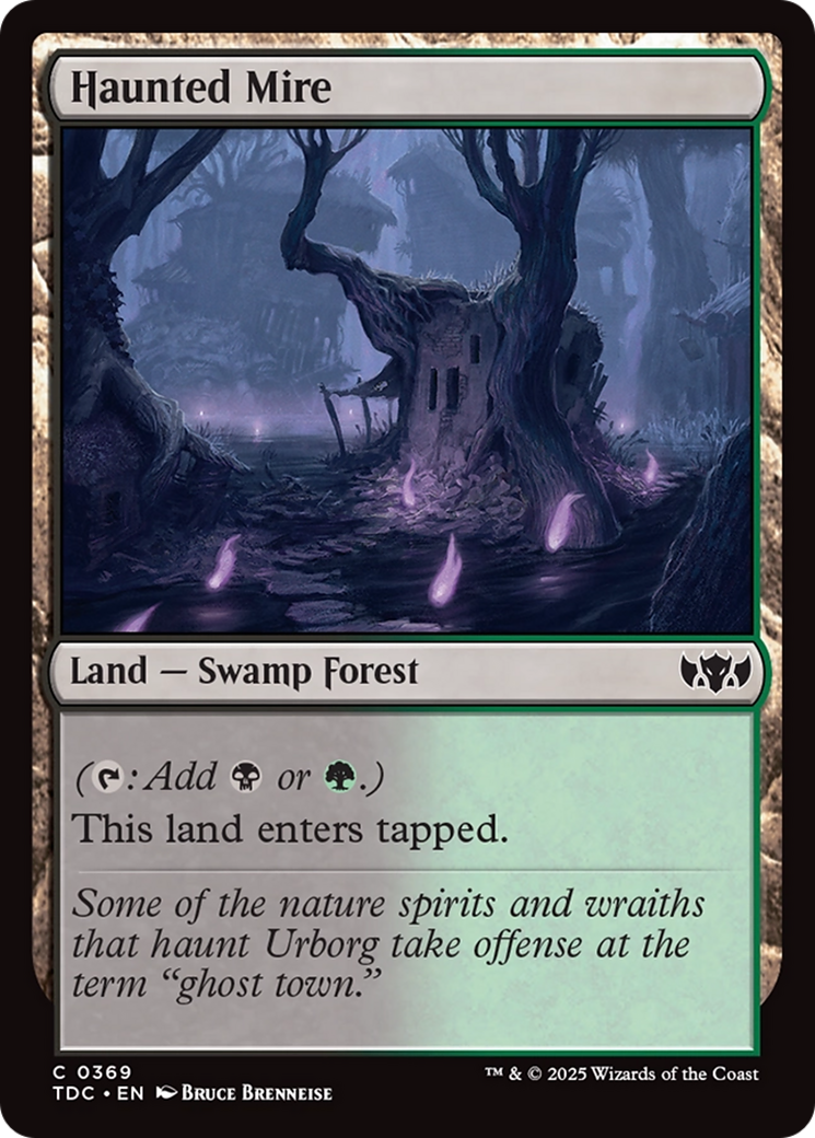 Haunted Mire (369) - Commander: Tarkir: Dragonstorm