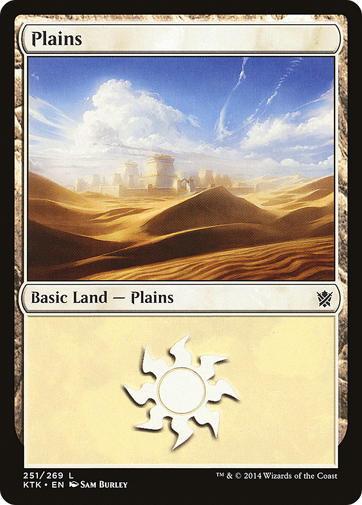 Plains (251) Foil - Khans of Tarkir