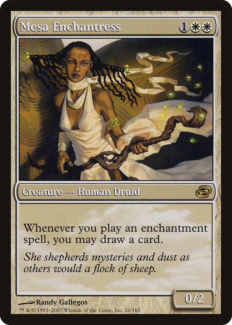 Mesa Enchantress (026) Foil - Planar Chaos