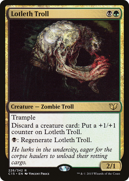 Lotleth Troll (226) - Commander 2015