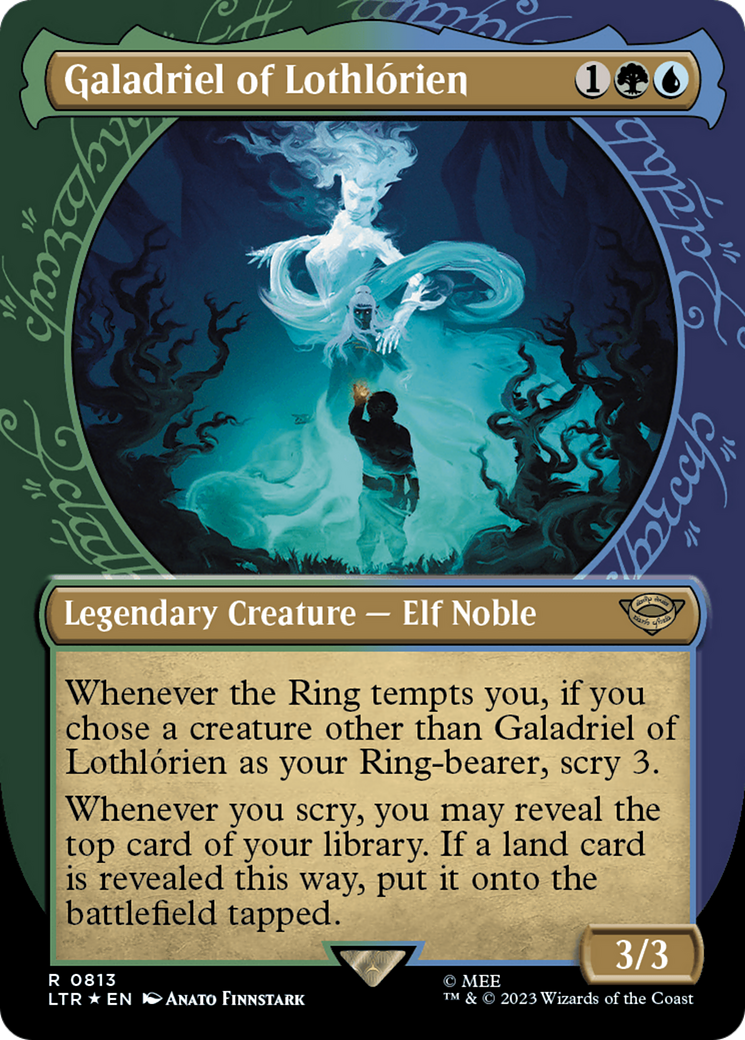 Galadriel of Lothlórien (Showcase) (813) Foil - The Lord of the Rings: Tales of Middle-earth