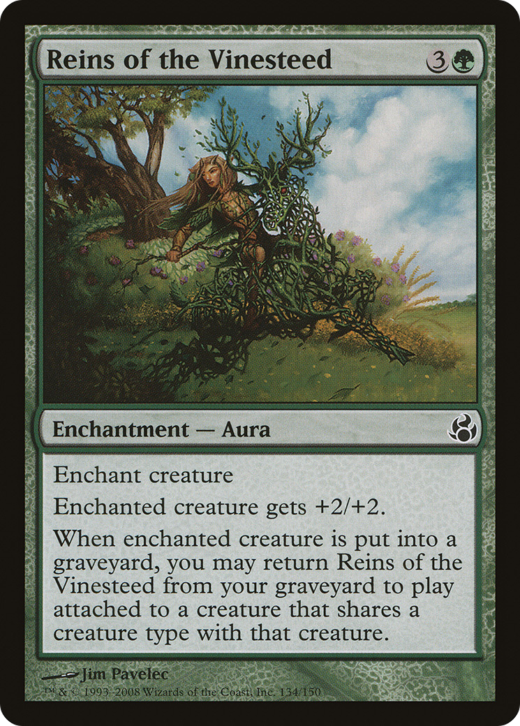 Reins of the Vinesteed (134) Foil - Morningtide