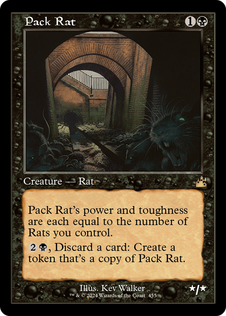 Pack Rat (Retro Frame) [Ravnica Remastered] | Silver Goblin