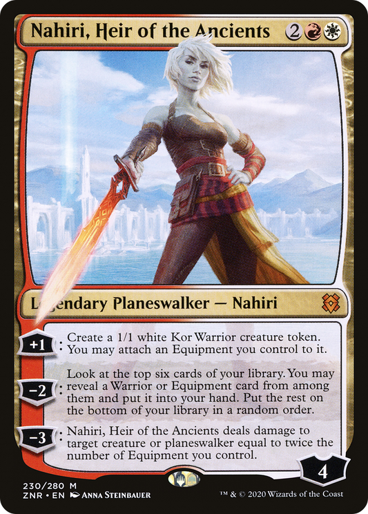 Nahiri, Heir of the Ancients (230) - Zendikar Rising