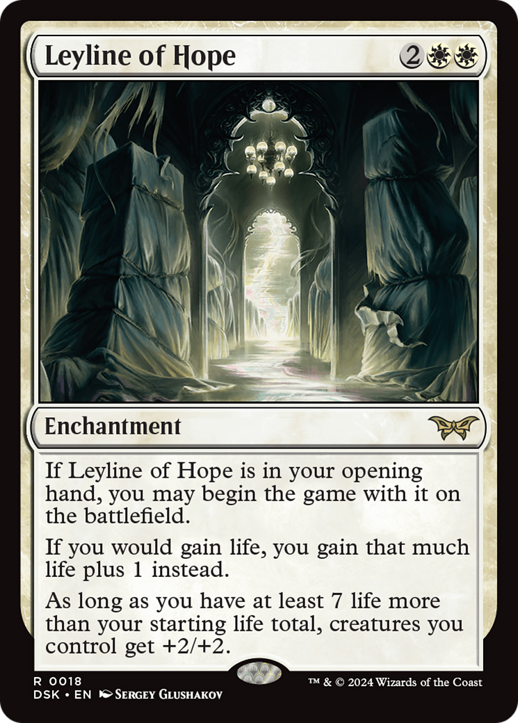 Leyline of Hope [Duskmourn: House of Horror] Foil