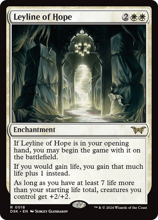 Leyline of Hope [Duskmourn: House of Horror] Foil