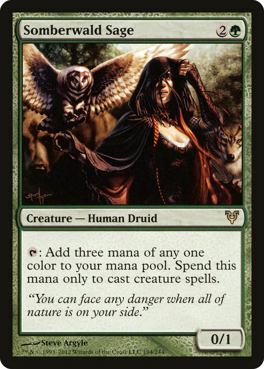 Somberwald Sage (194) - Avacyn Restored