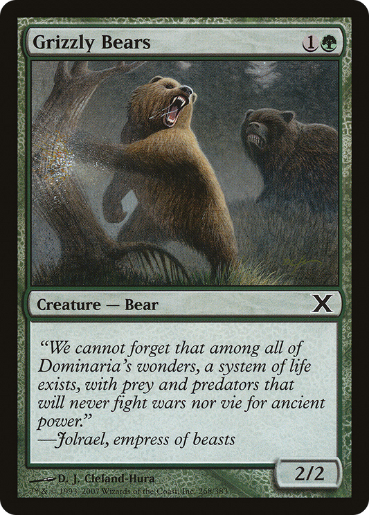 Grizzly Bears [Tenth Edition] Foil
