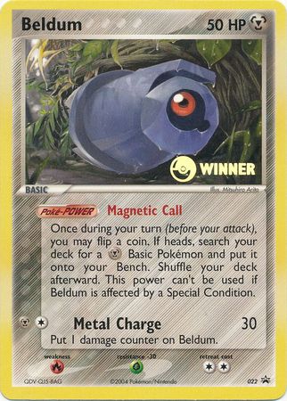 Beldum (022) (Winner Promo) [League & Championship Cards] | Silver Goblin