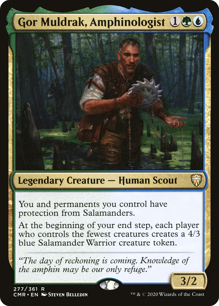 Gor Muldrak, Amphinologist (277) - Commander Legends