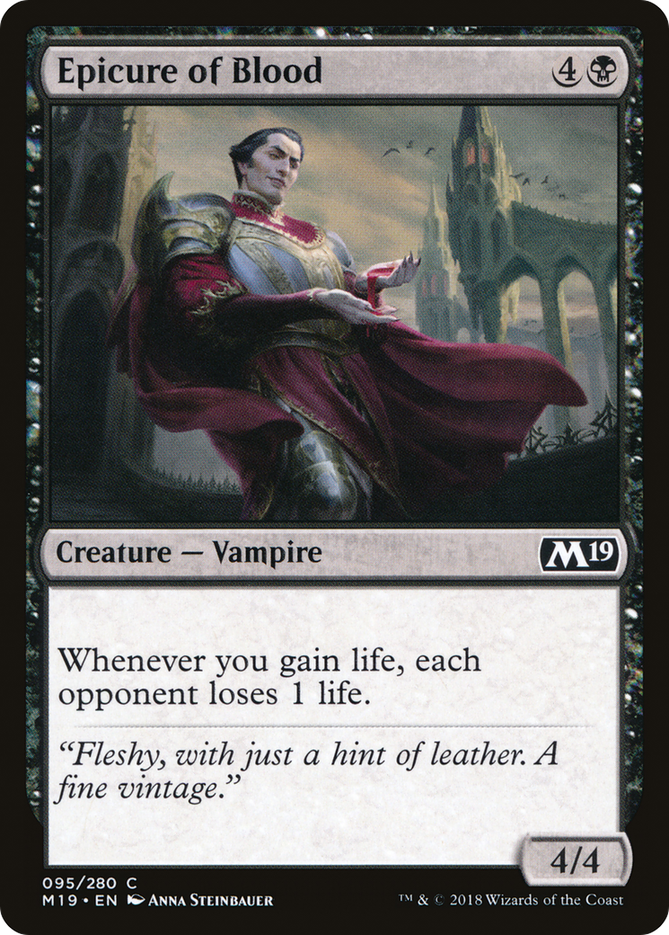 Epicure of Blood [Core Set 2019] | Silver Goblin