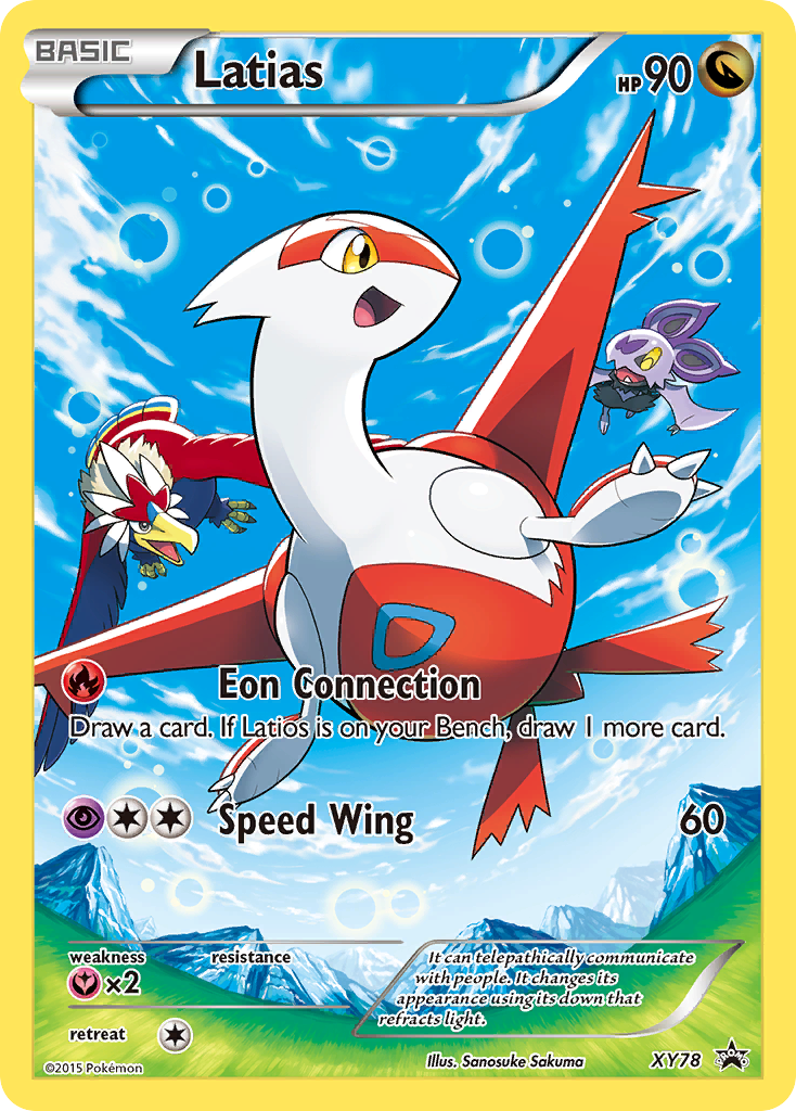 Latias (XY78) [XY: Black Star Promos] | Silver Goblin