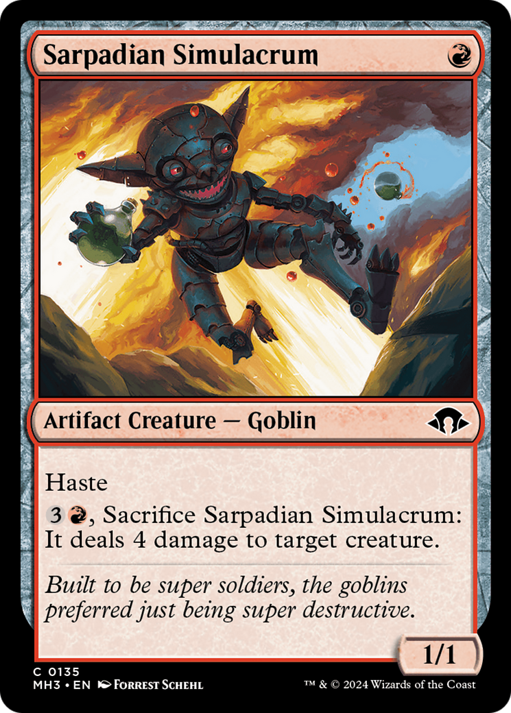 Sarpadian Simulacrum [Modern Horizons 3] | Silver Goblin