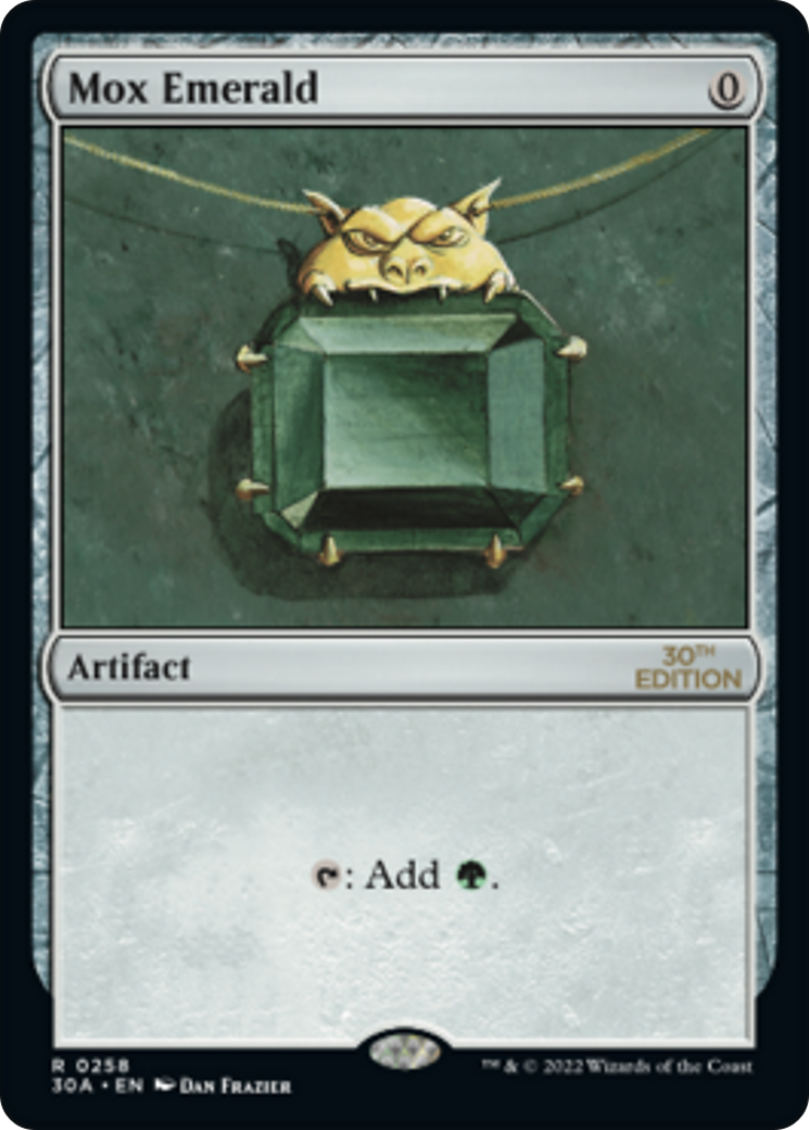 Mox Emerald (258) - 30th Anniversary Edition