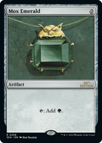 Mox Emerald (258) - 30th Anniversary Edition