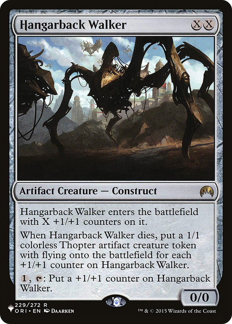 Hangarback Walker (ORI-229) - The List