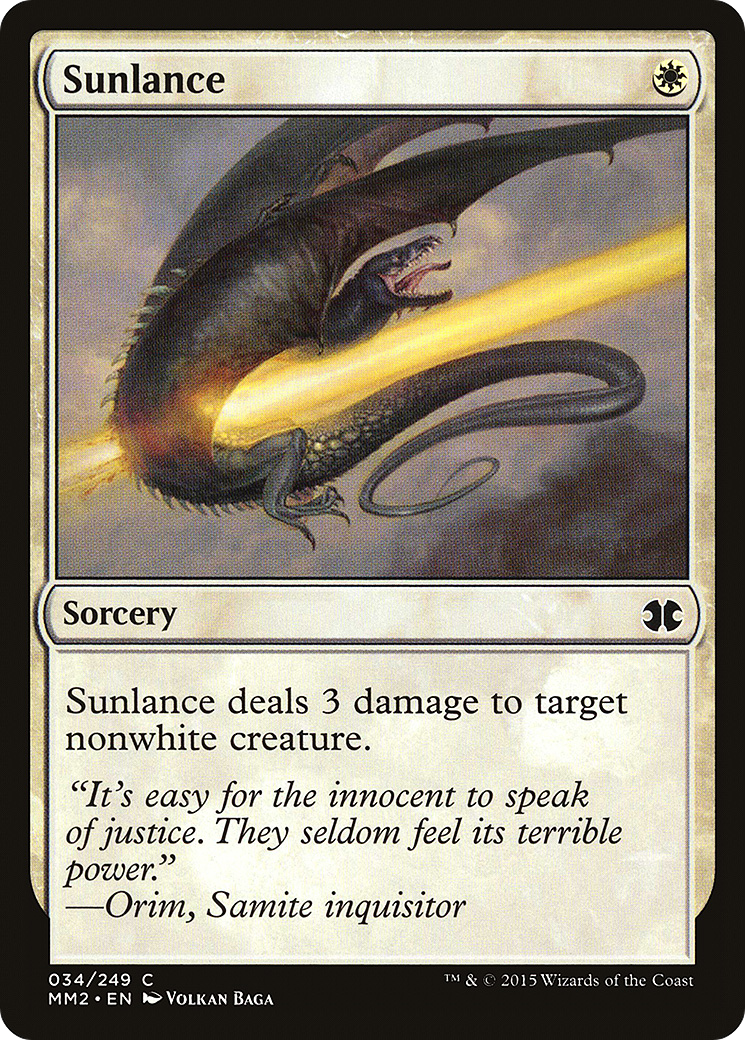 Sunlance (034) - Modern Masters 2015