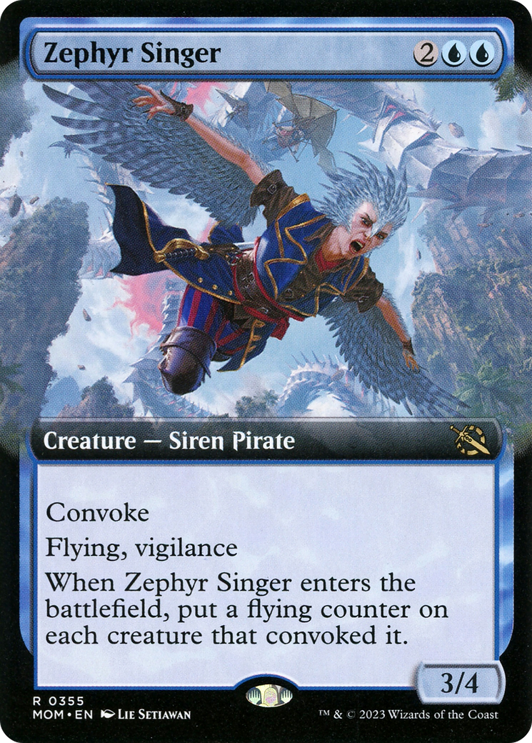 Zephyr Singer (Extended Art) (355) - March of the Machine