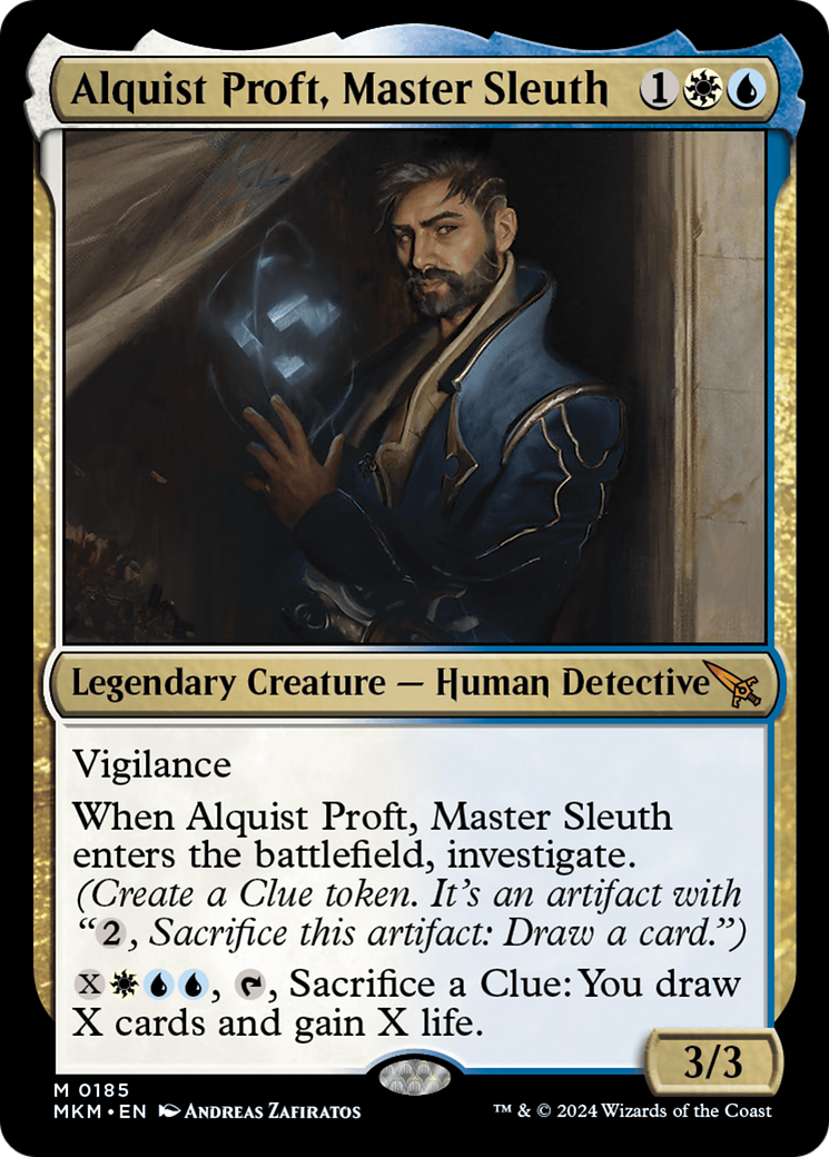 Alquist Proft, Master Sleuth (185) Foil - Murders at Karlov Manor